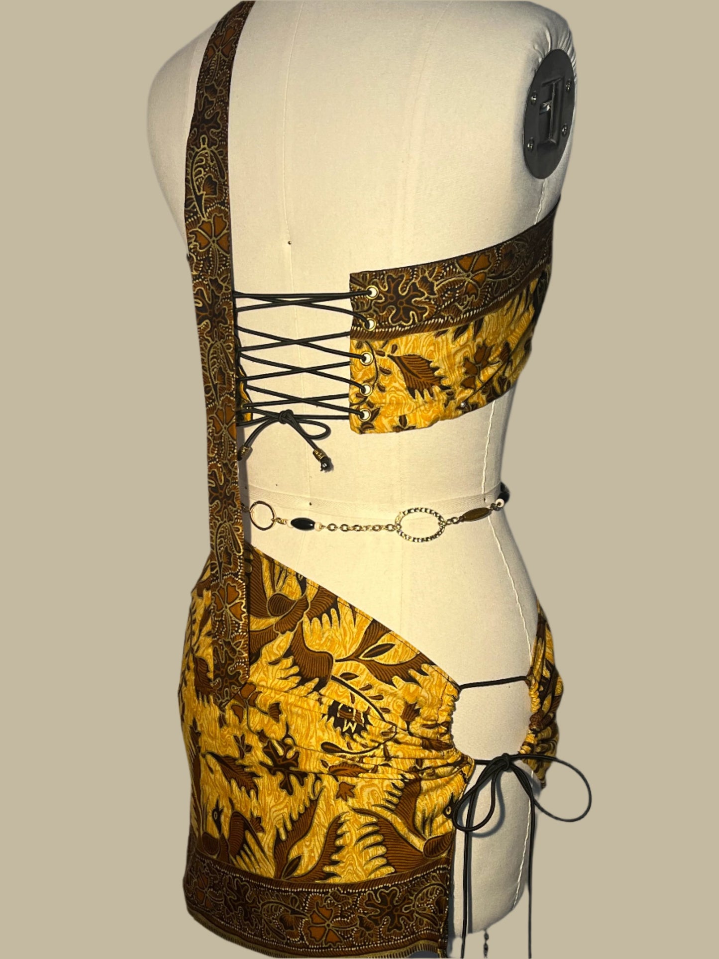 RENTAL: MATAHARI SET - YELLOW (SIZE 2/4)