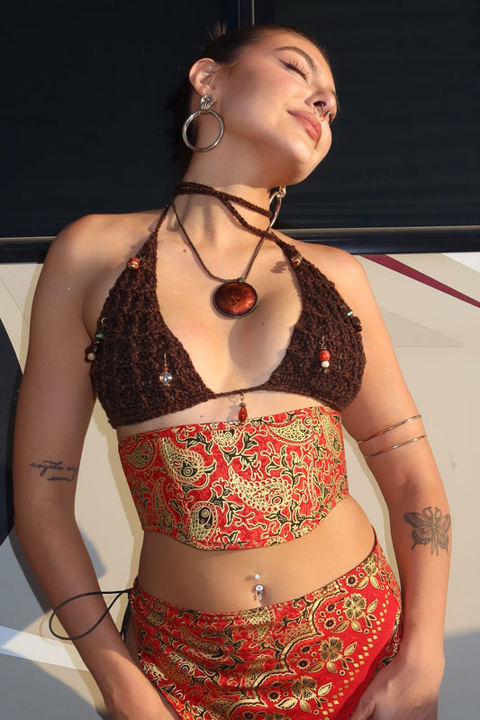 ASRI SET - CROCHET BIKINI TOP