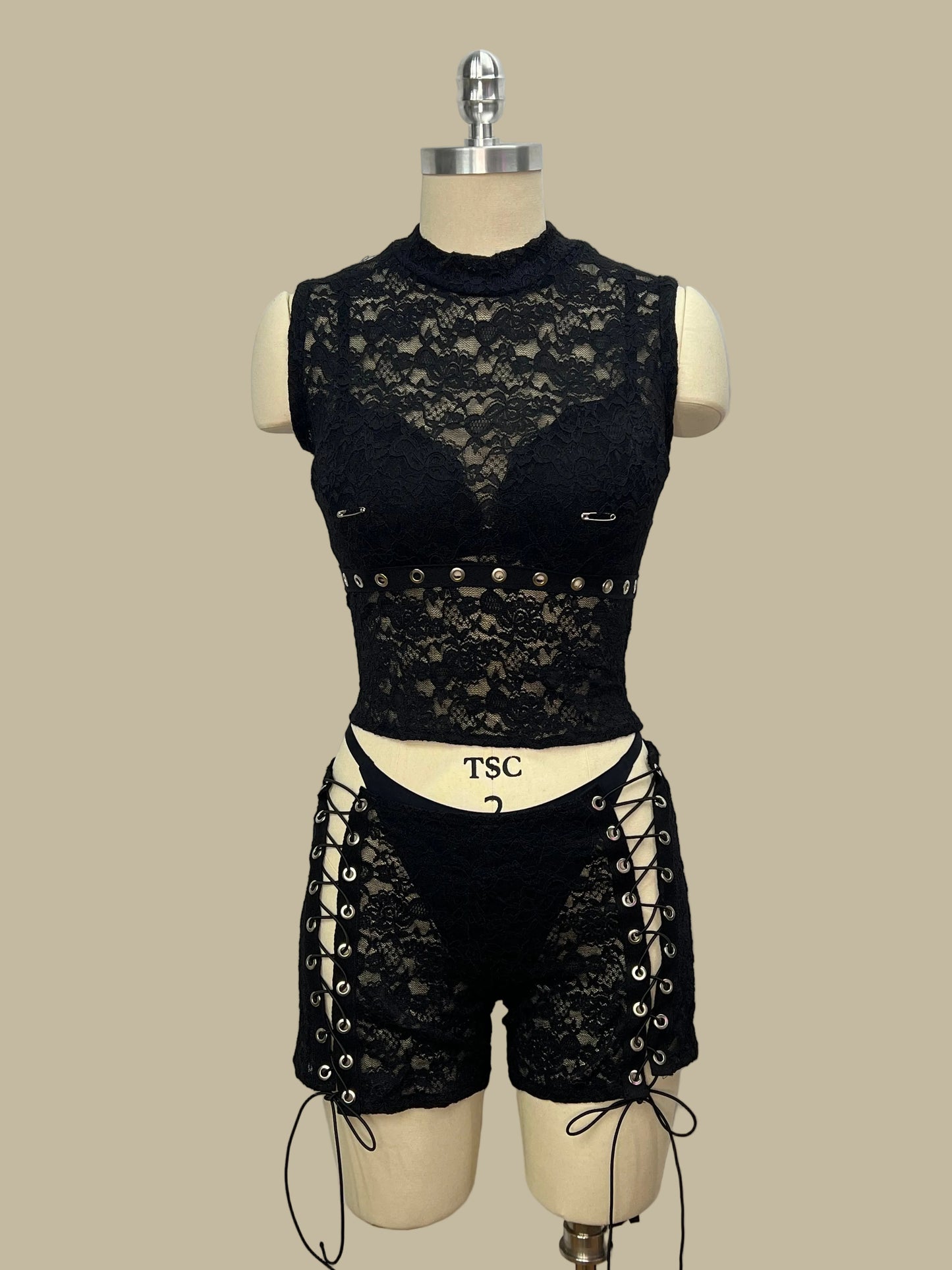 RENTAL: TEKKI SET - SOLID BLACK (SIZE XS/S)