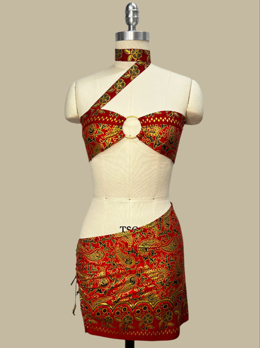 RENTAL: MATAHARI SET - RED (SIZE 2/4)
