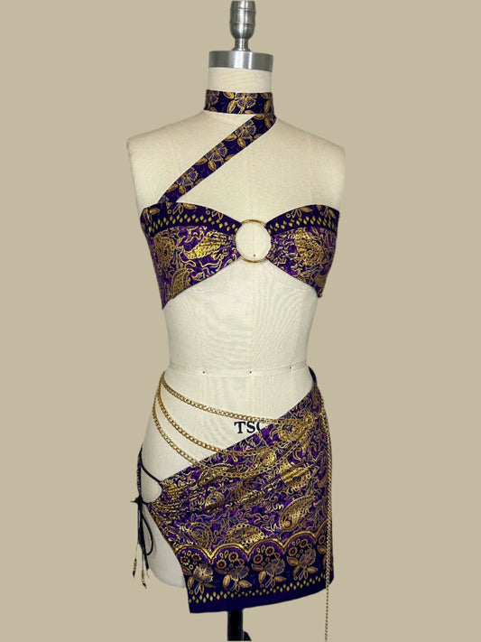 RENTAL: MATAHARI SET - PURPLE (SIZE 2/4)
