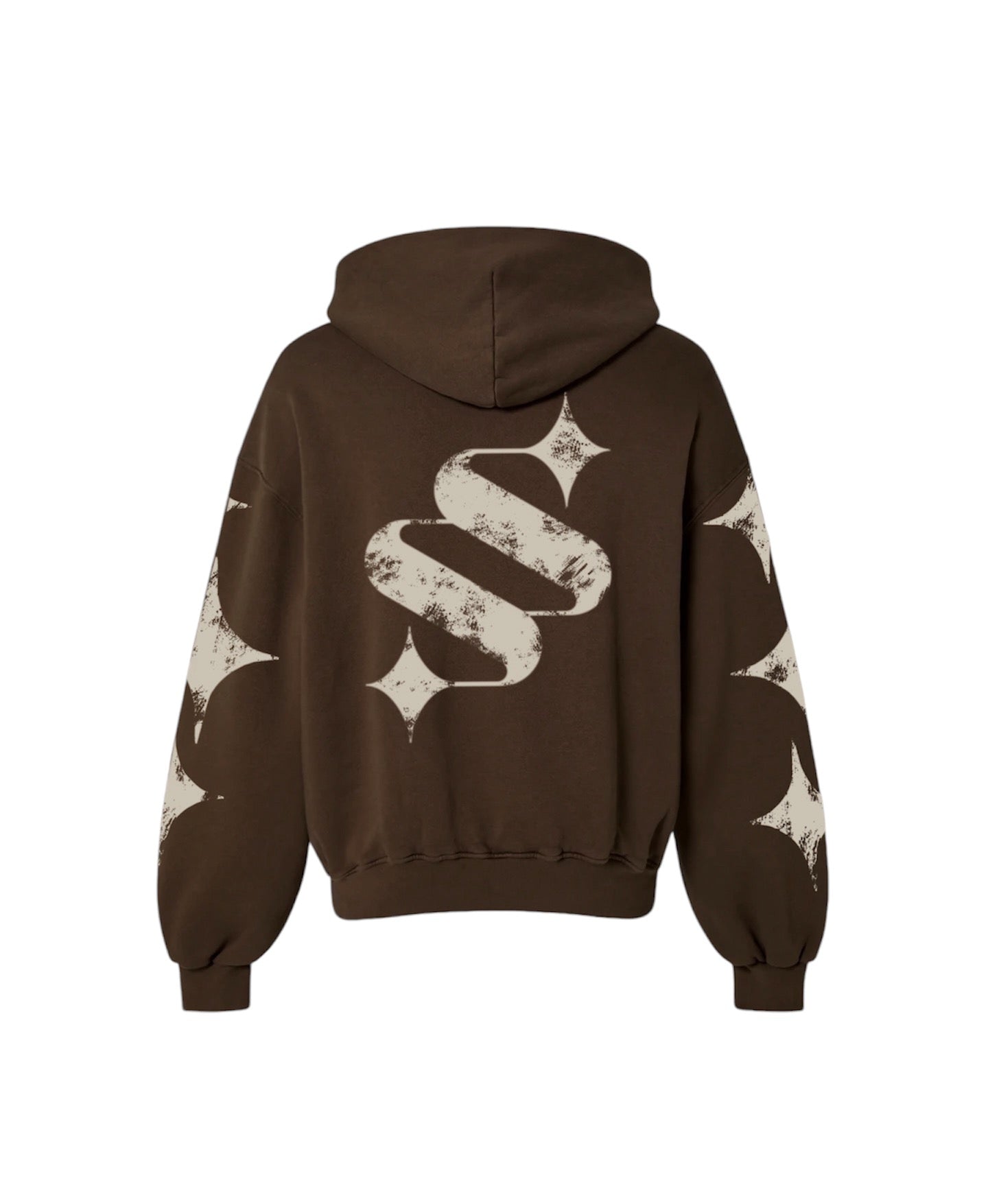 CLASSIC CESSA ZIP UP - CHOCOLATE BROWN/TAN