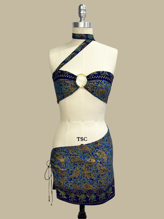 RENTAL: MATAHARI SET - DARK BLUE (SIZE 6/8)